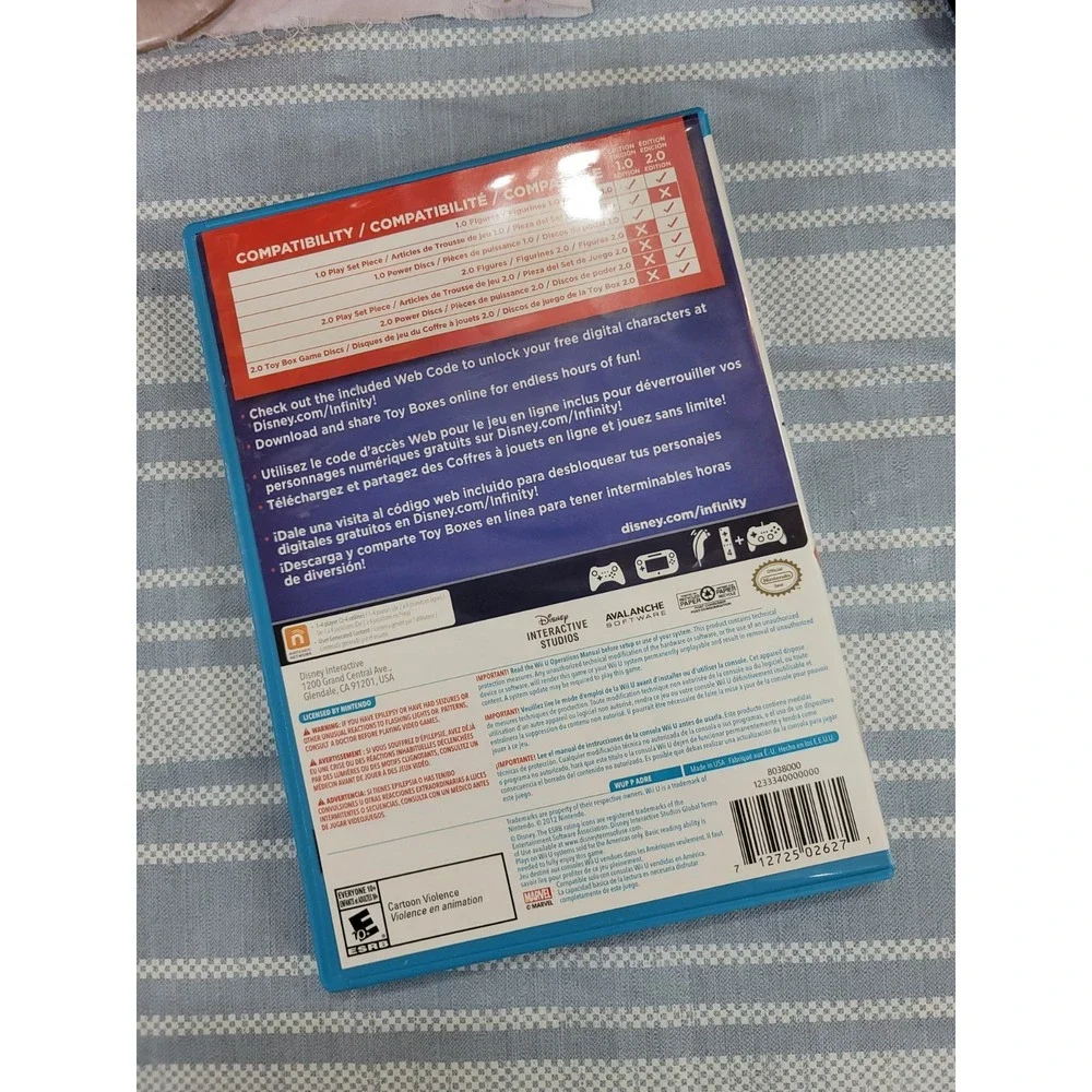 Disney Infinity 2.0 Edition (Nintendo Wii U, 2014)